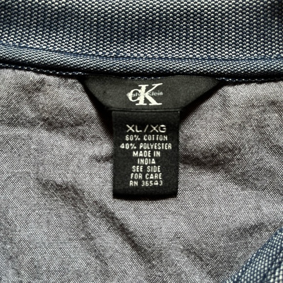 Calvin Klein Men's Polo XL - Picture 2 of 5